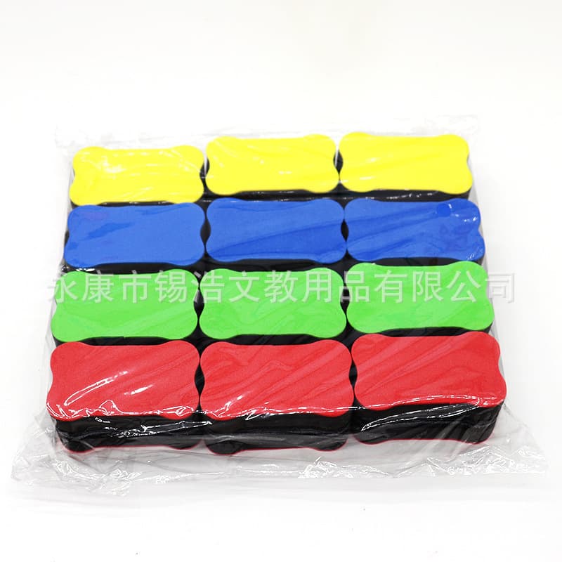 EVA whiteboard wiper velvet k with magnetic bone wiper blackboard wiper drawing board wiper children's whiteboard wiper water washable mute