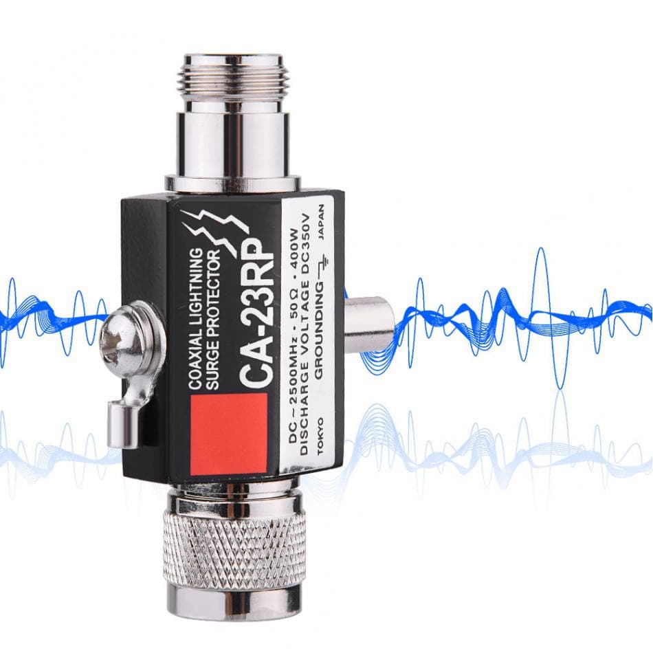 N-Type L16 Male to Female 3G CA-23RP Antenna Surge Arrester, RF GPS Antenna Surge Protector