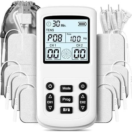 Acupuncture Electrotherapy Device for Home Use, Pulse Massager for Physical Therapy, Multi-Functional Electric Therapy for Full-Body Meridian Clearance