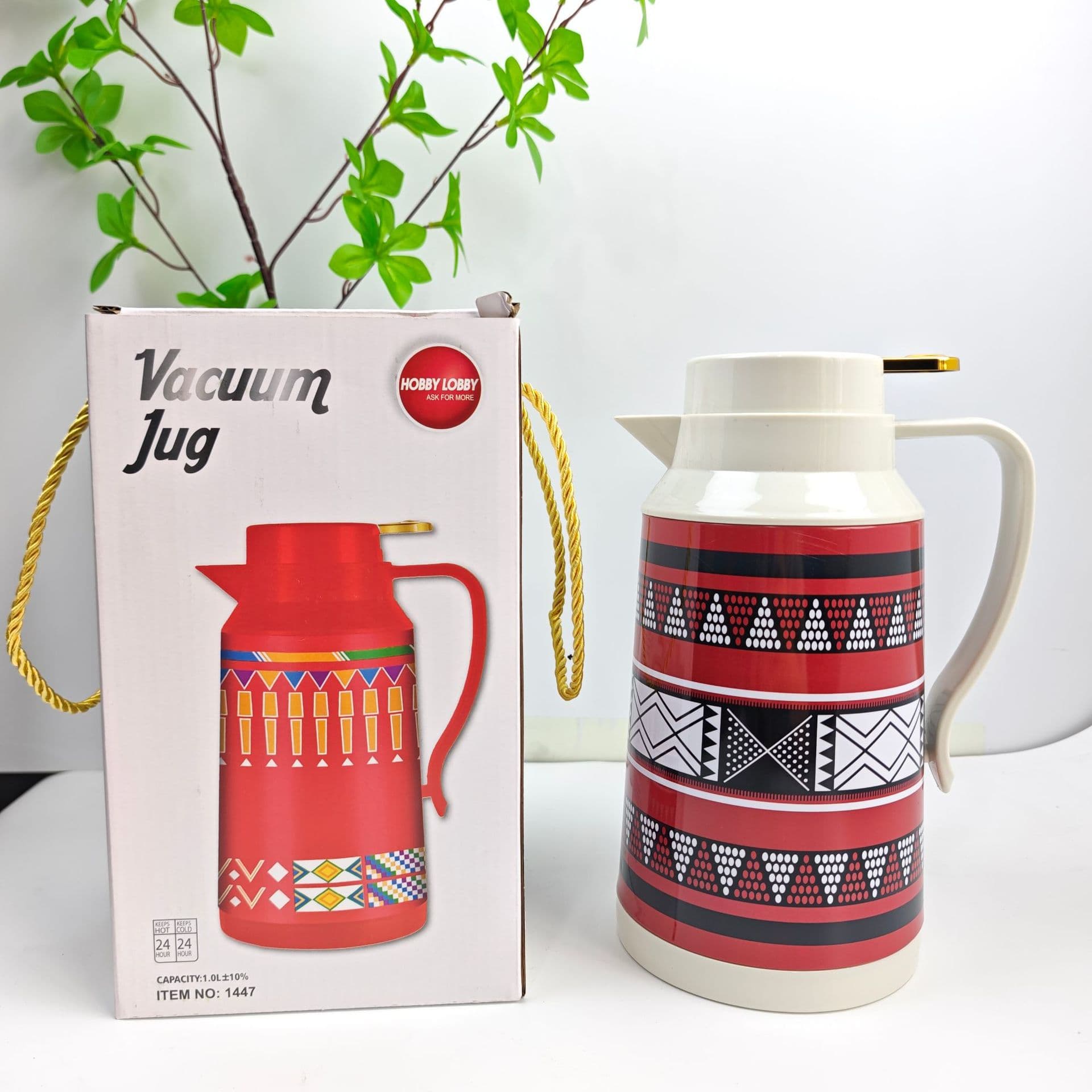 Vacuum Flask insulated kettle large capacity portable thermos glass liner thermos cup dormitory thermos