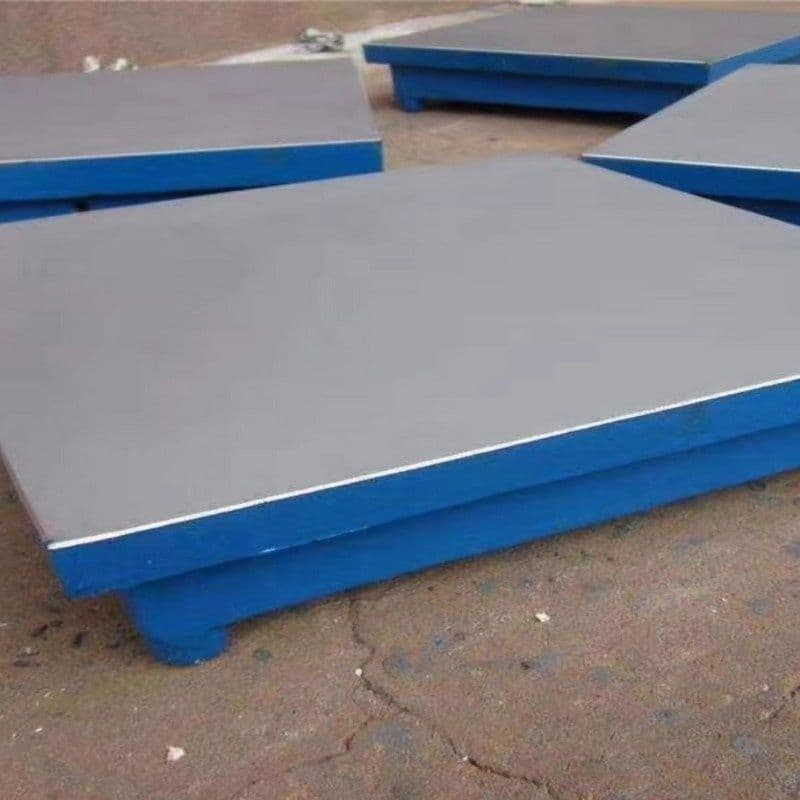 Cast iron platform, machine tool work platform, scribing and welding plate, measuring tool, cast iron plate, machining T-slot plate