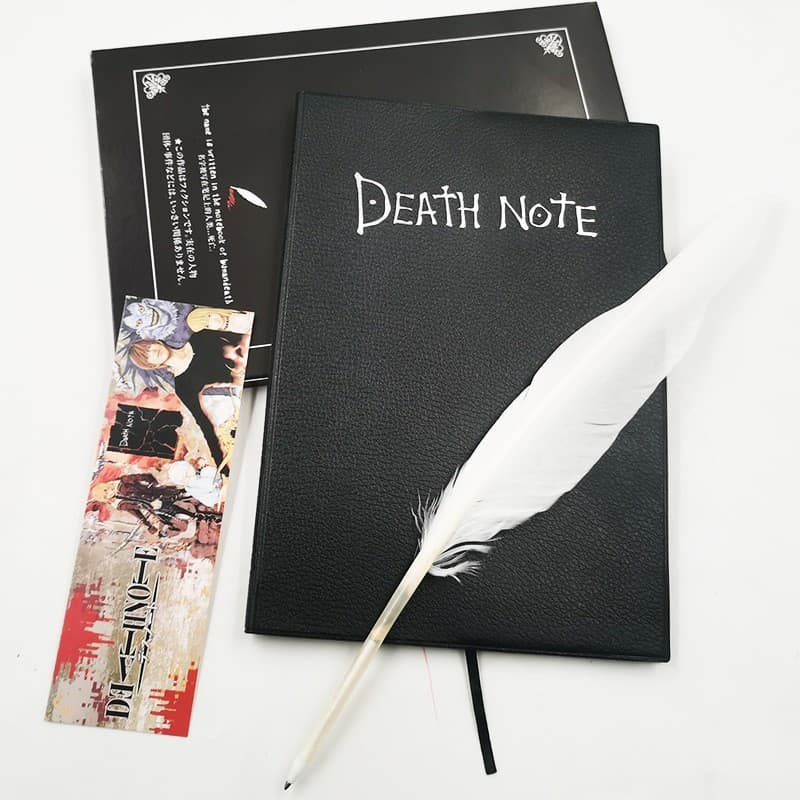 [Ready Stock] Death Note Anime Peripheral Notebook with Quill Pen - Death Note Wholesale Dropshipping