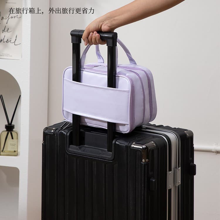 Butterfly Waterproof Tote Bag Large Capacity Butterfly Bag Women's New Travel Toiletry Bag Hanging on Luggage