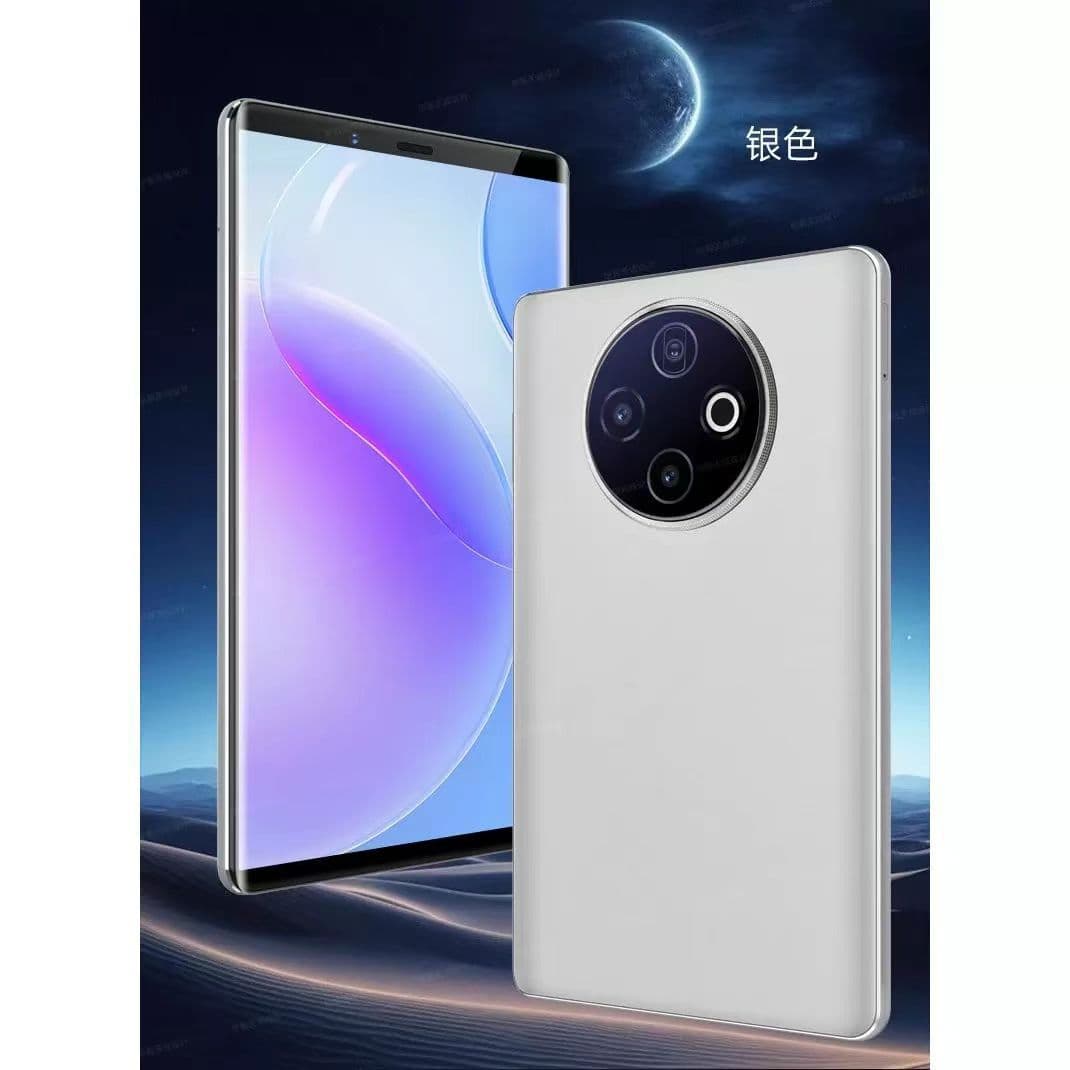 2026 new 8.9-inch curved screen huge screen smart full Netcom 512G mobile phone fingerprint large battery mobile phone