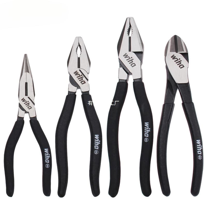 German wiha Weihan Black Forest pliers imported wire pliers vise diagonal pliers electrician needle nose pliers industrial grade