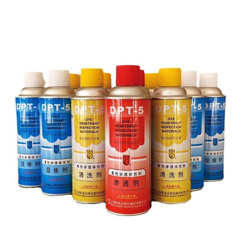 Xinda DPT-5 dye penetrant inspection agent, 3D scanning full set, spray can developer, developer cleaner