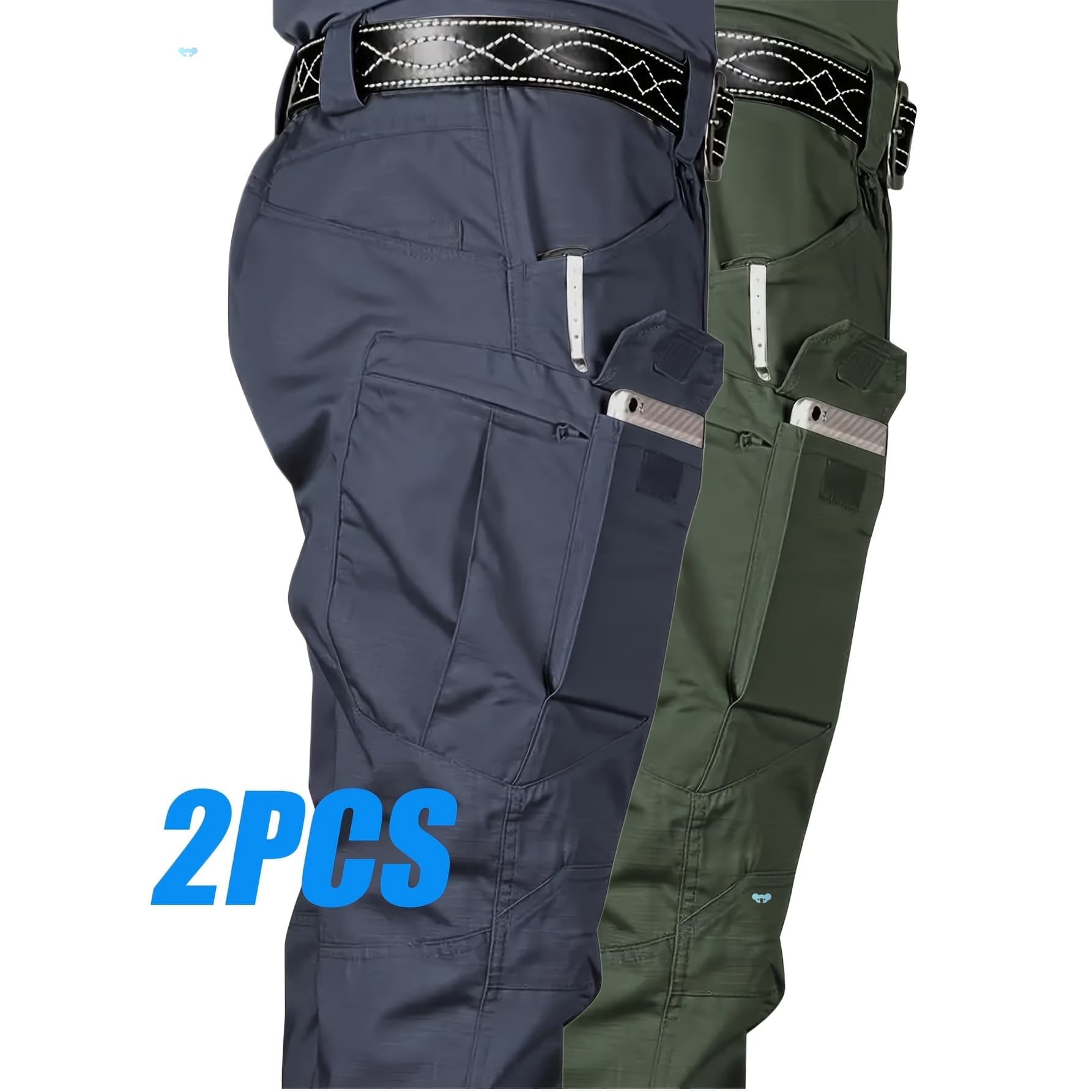 pcs Set Men's Outdoor Tactical Cargo Pants Casual