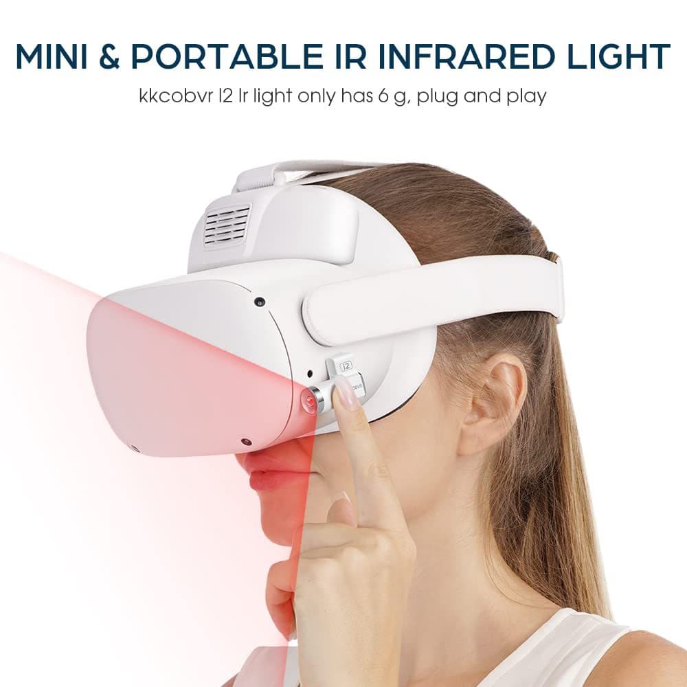 Cross-Border Hot Seller IR Fill Light for Oculus Quest 2 PICO 4 IR Enhancer VR Accessory i2