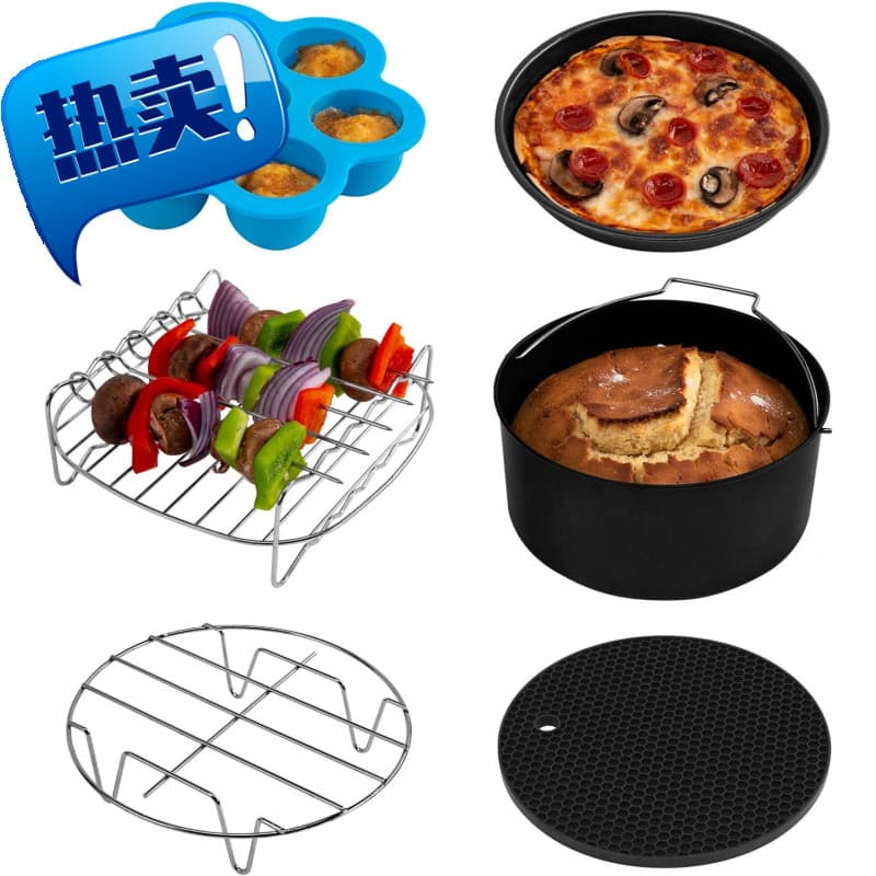 COSORI Air Fryer Accessories, Set of 6 Perfect for Most 5.0