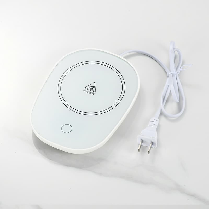 Constant Temperature Cup Warmer, 55°C Warm Cup Gift Set with Smart Weight Sensing Auto Insulation Base and Heating Pad