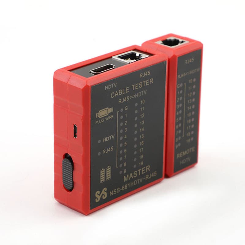 Nengshi Su 681 HDMI HD Cable Network Cable Tester 468 RJ45 Network Tester POE Anti-Burn Detector