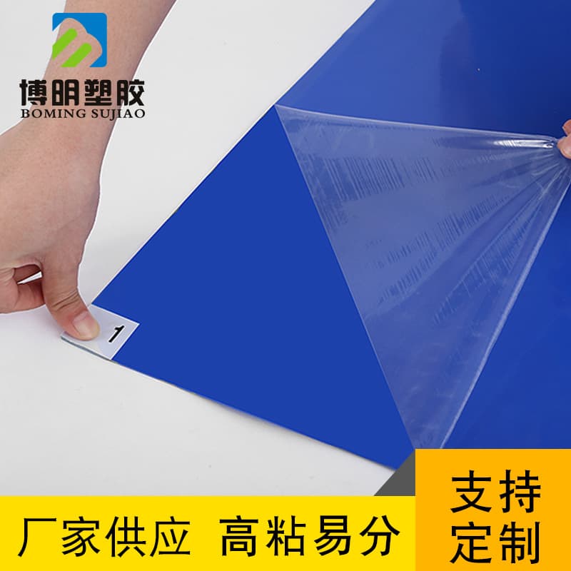 Custom 18x36 Inch Workshop Sticky Dust Mat, High-adhesion Rubber Mat for Computer Rooms and Labs