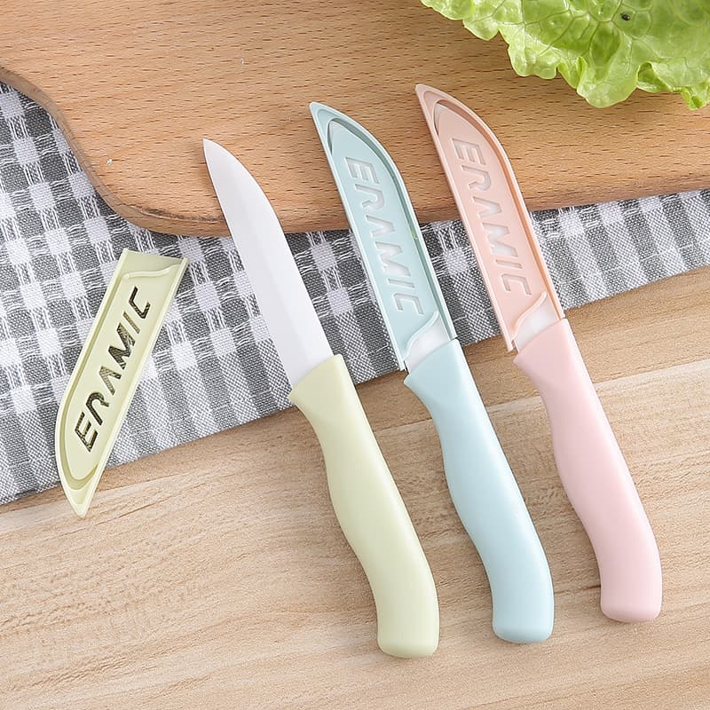 Retail/Wholesale Ceramic Fruit Knife Portable Multi-functional Dorm and Home Use Baby Food Knife