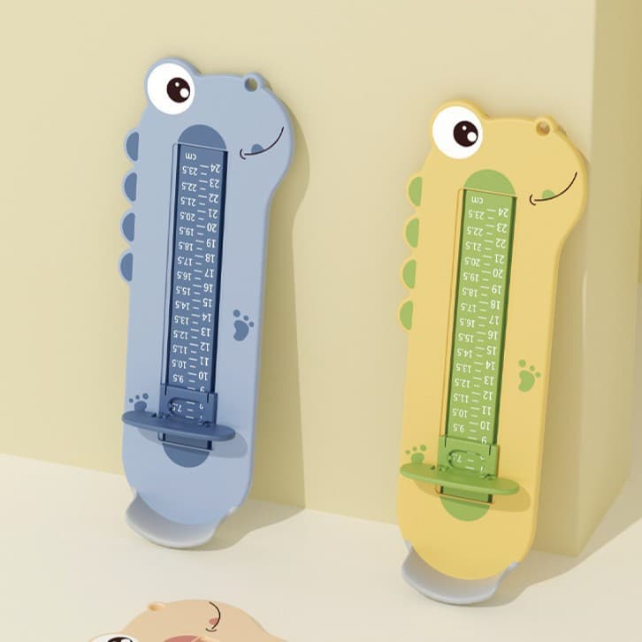 Baby Foot Measurer, Home Use Children's Shoe Inner Length Measurement Device, Foot Length Gauge for Infants and Toddlers Buying Shoes