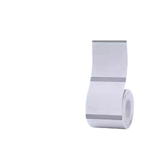 Transparent Thermal Label Paper for Jingchen B3S Printer, Waterproof Name Stickers, Tear-Resistant Adhesive Labels