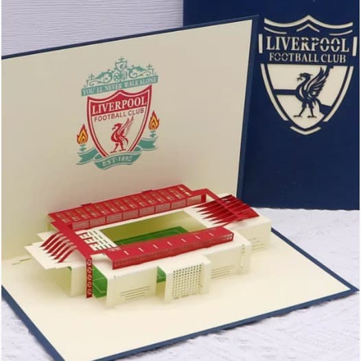 Customized/customized 3D greeting card foldable paper carving football stadium fans creative sports basketball art card