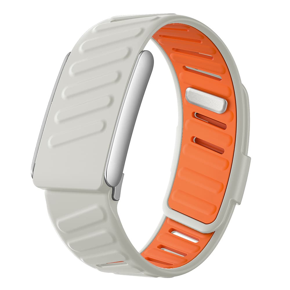 Compatible with Whoop Silicone Band Whoop 5.0 Two-Tone Silicone Strap Waterproof Sports Wristband for Whoop 5.0