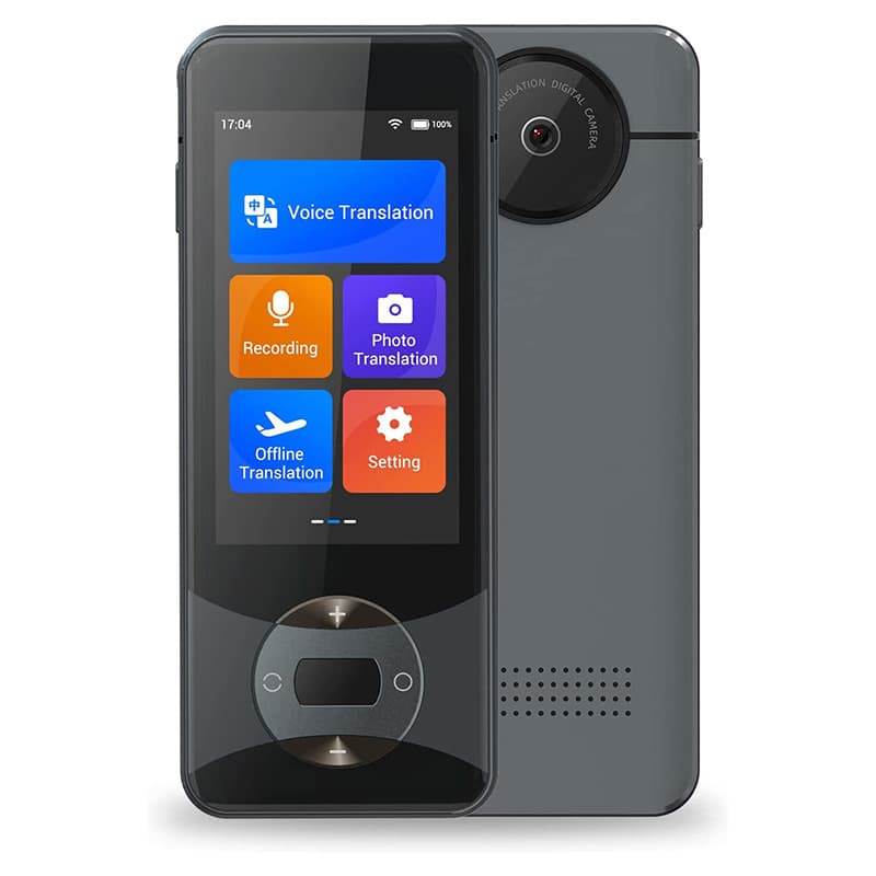 W10 Travel Photo Offline Translator - Smart Voice Multilingual Oral Learning Translator for Travel