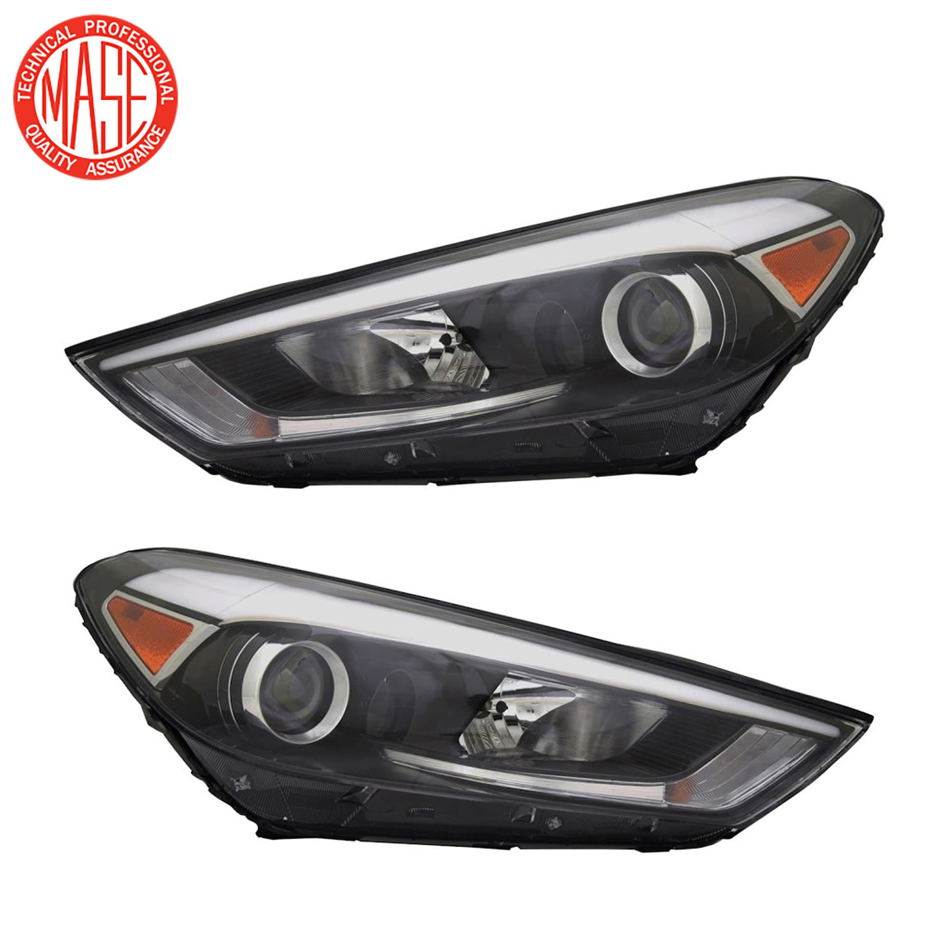Compatible with 2016-2018 TUCSON Headlight 92101D3050 92102D3050