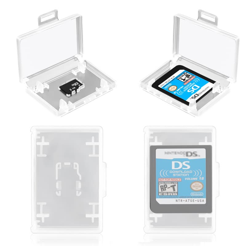 NDS Cartridge Case, 2DS/NDSI Universal Game Card Storage Box, NDS Lite Flash Cartridge PP Box