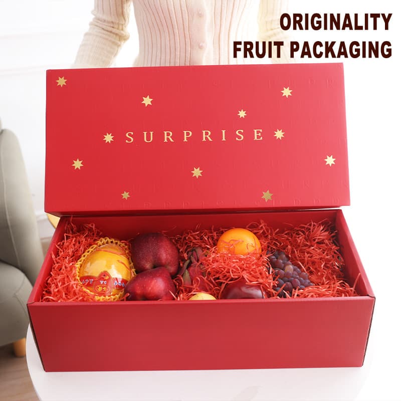 Premium Gift Box Empty Box with Hot Stamping, Universal Flower Gift Box Large Size for Lover or Friend Gift