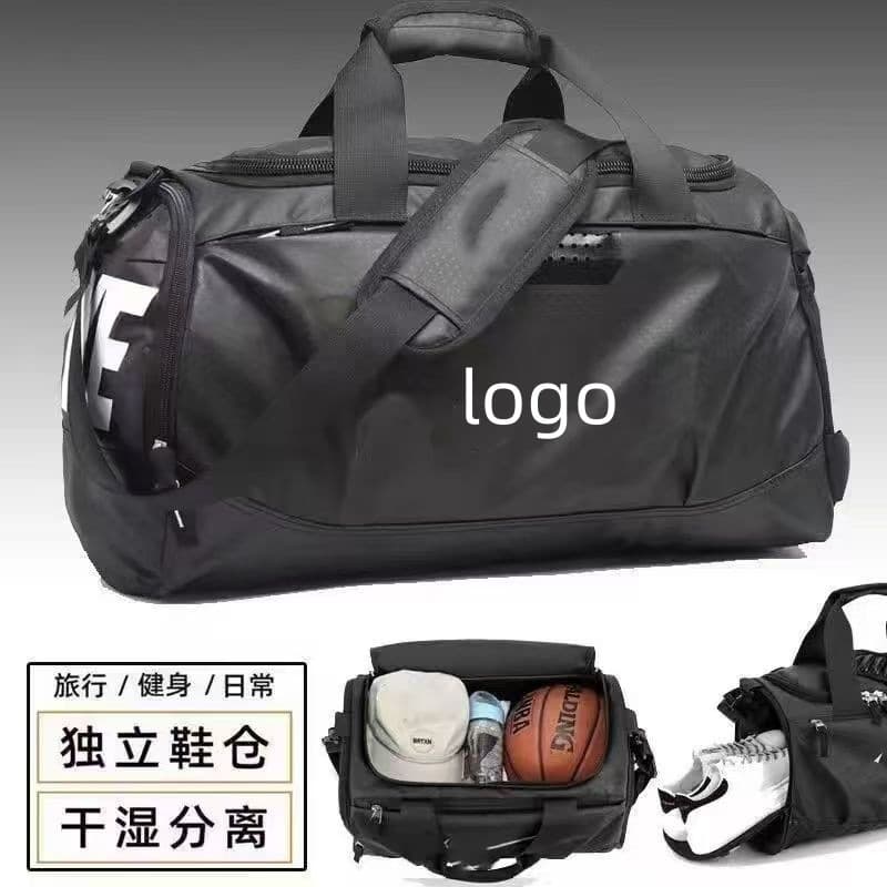 Gym Bag Training Bag for Men and Women Basketball Sports Bag Large Capacity Wet and Dry Separation Handbag Shoulder Crossbody Bag Travel Bag