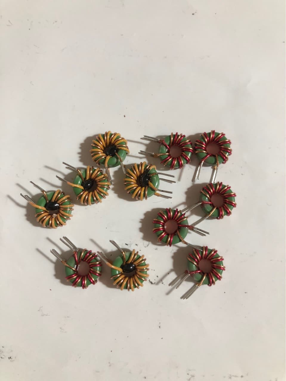 Factory Supply 953 1064 Magnetic Ring Inductor Common Mode Inductor 300uH 500uH Anti-Interference Magnetic Ring