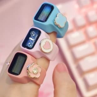 Diamond Counter Manufacturer Ring Type Glow-in-the-Dark Finger Counter Tally