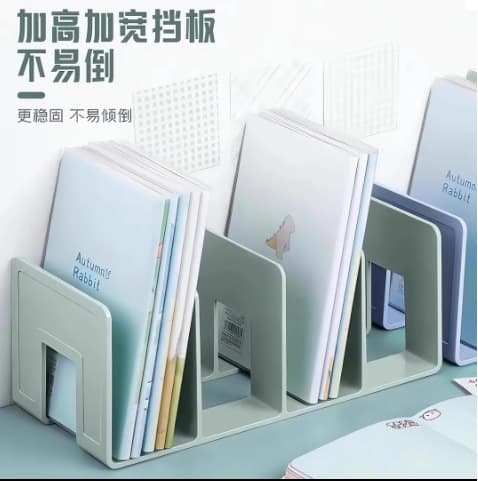 Book Stand Desktop Book Storage Tool for High School Students and Children, Book Holder, Desk Bookshelf, Storage Rack