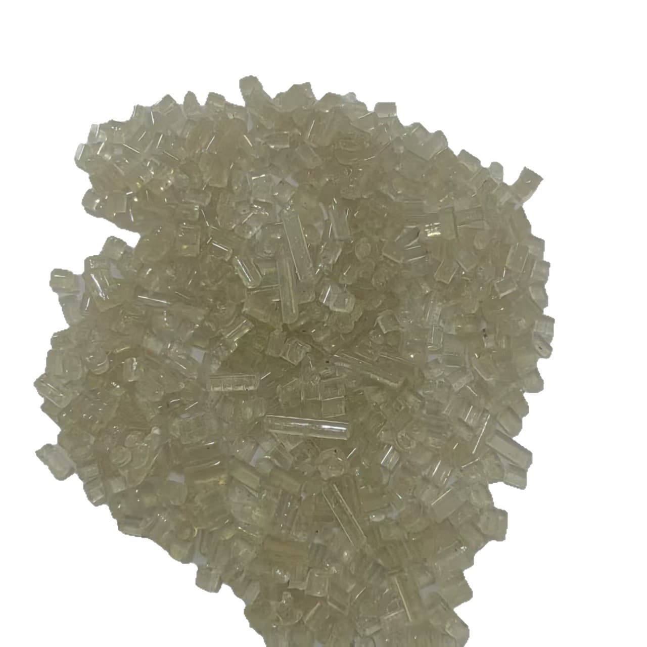 Natural color EPS recycled material particles can be foamed injection molded crafts source manufacturer EPS