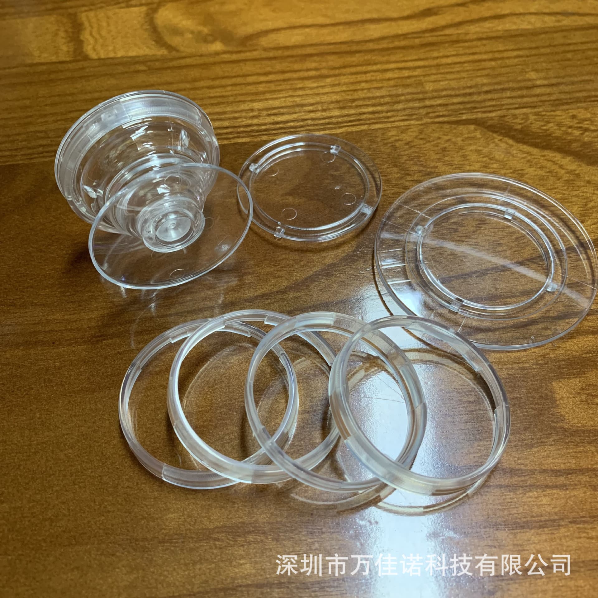 Phone Transparent Airbag Stand Wholesale Material Flat Groove Accessories Round High-Transparency Ring Protective Ring