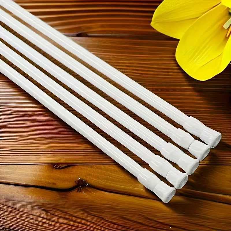 No-drill telescopic rod for shower curtains, door curtains, Japanese-style curtain rods, clothes drying rods, Roman rods wholesale