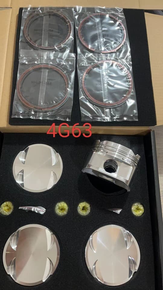 Forged Piston, 4G63/4G64/4G69, OE Number 000000~MD194657~MD188998