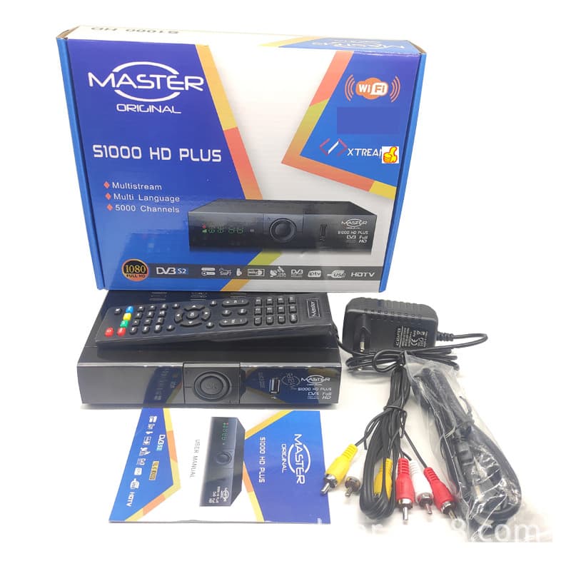 FTA Master DVB S2 HD set-top box decoder digital H.264 Africa Middle East Satellite