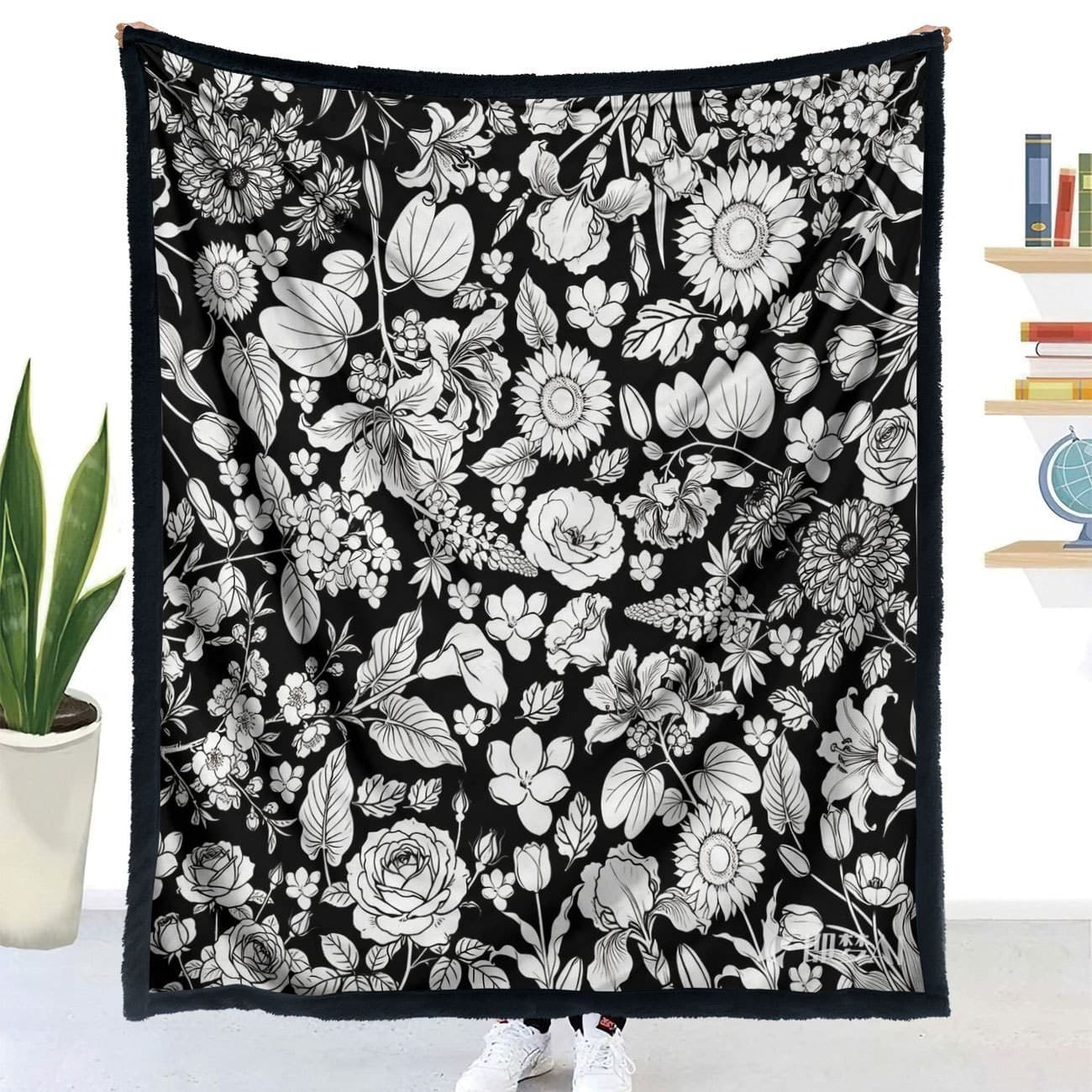 Amazon Hot Seller DIY Coloring Blanket with Markers