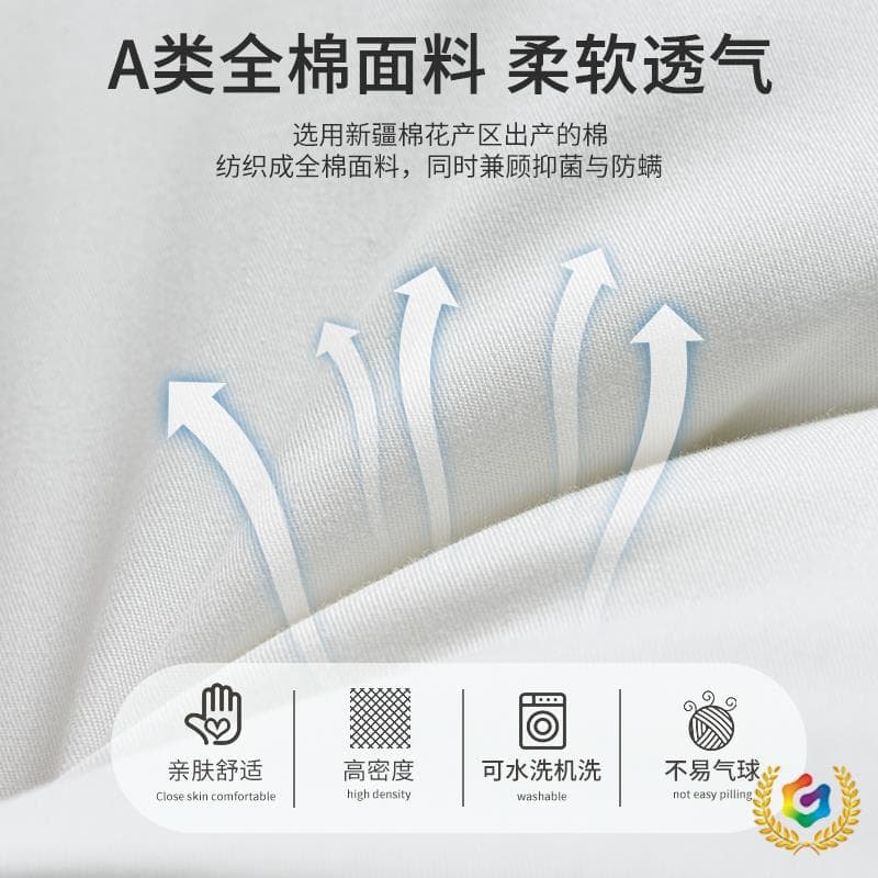 ✅ Adult Silk Pillow Pillow Core Cervical Support Sleep Aid Washable Hotel Ultra-Soft Low Whole Head