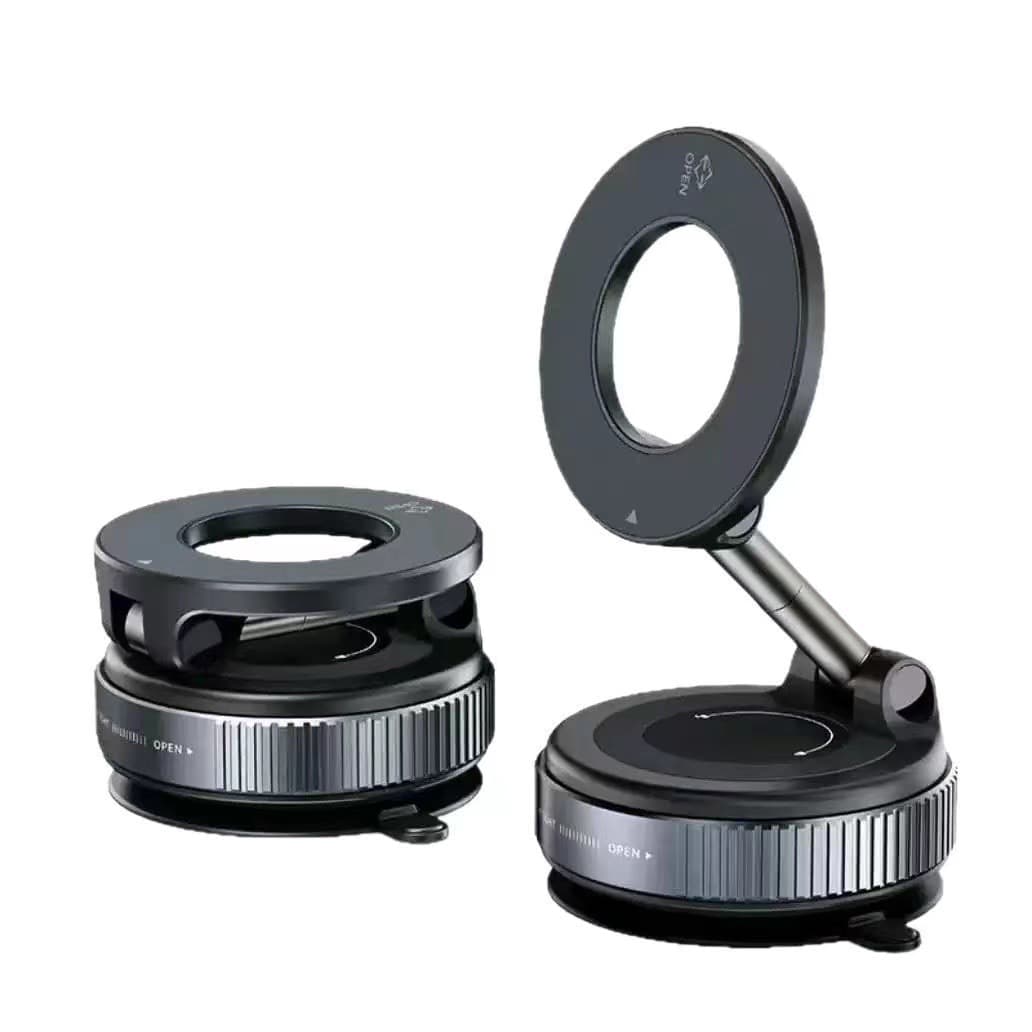 Cross-border Vacuum Magnetic Car Holder 2025 New Model, Portable Multi-function Dashboard Navigation Suction Cup