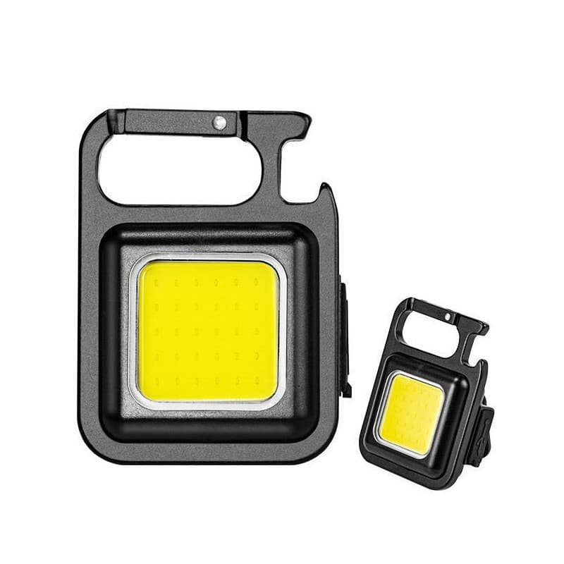 Portable Multifunctional Mini USB Keychain Light High Brightness COB Work Light Camping Emergency Outdoor