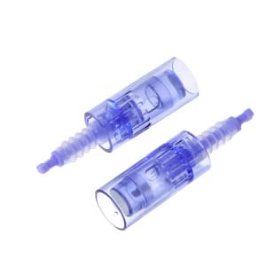Cross-border Rubber Spring Bayonet Micro Crystal Needle, MTS Nano Micro Crystal Tip, A6 Short Blue Bayonet Micro Crystal Needle Cartridge Supplies