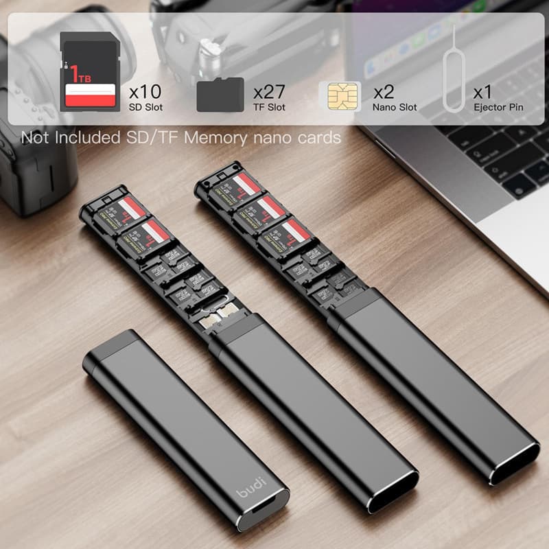 Y 570 BUDI Multi-functional Storage Stick Micro SD SDXC.