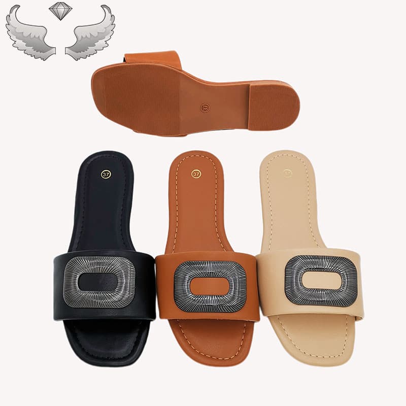 Wholesale Slippers women's slippers new outer wear fashion accessories flat wear-resistant slippers craft shoes