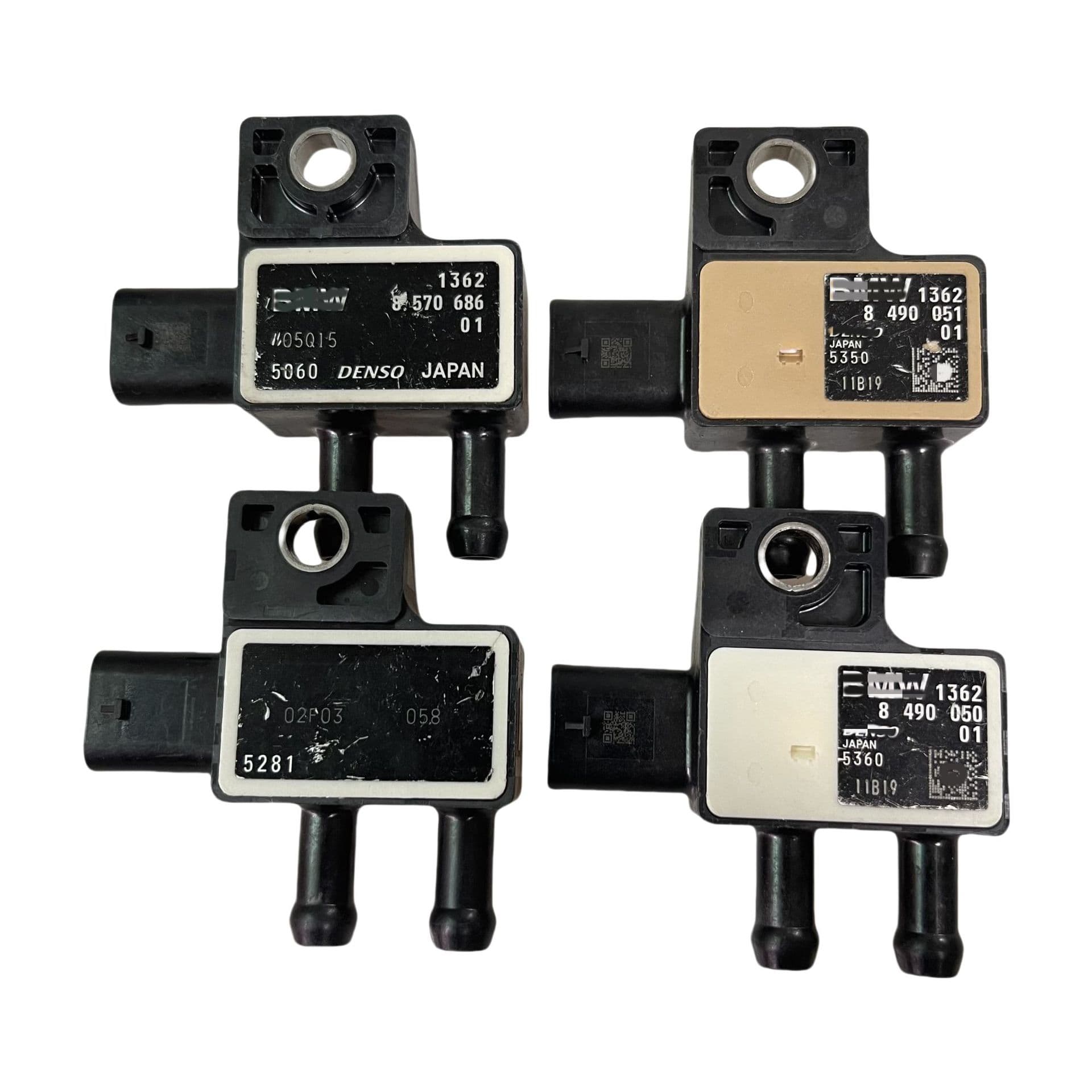 BMW 5 F10 F11 2015 Diesel Exhaust Gas Pressure Sensor 13628570686