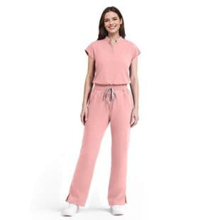 Surgical Gown Nurse Uniform Set Wrinkle-Resistant Non-Iron Washable Durable Medical Uniform Hospital Workwear Cross-Border Best Seller