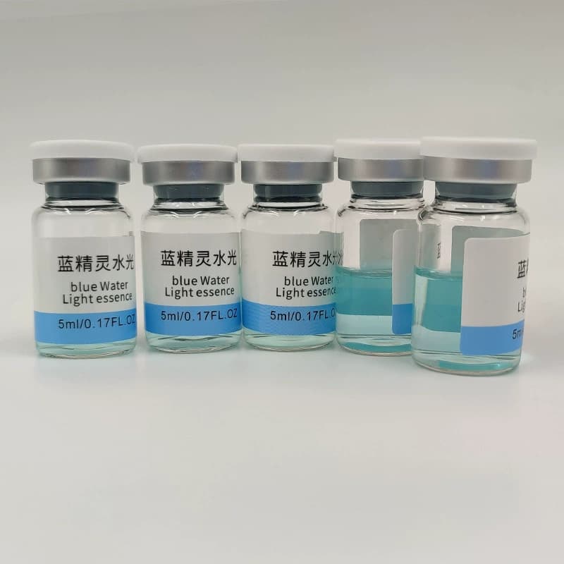 Beauty Salon Blue Copper Peptide Water Light Essence Hydrating, Moisturizing, Repairing Barrier, Brightening Skin Tone, Fine Pores and Water Light
