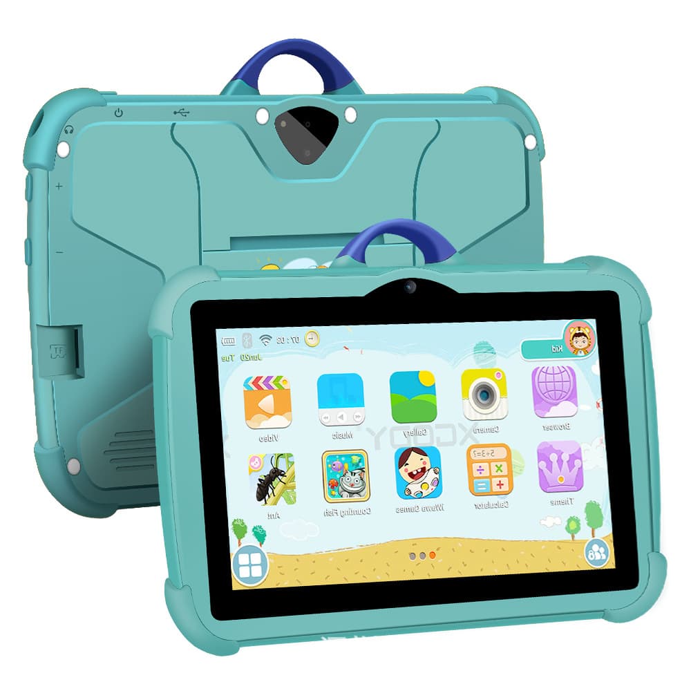New Cross-border 7-inch Kids Tablet PC Factory Wholesale Smart Learning Eye Protection Tablet for Foreign Trade E-commerce