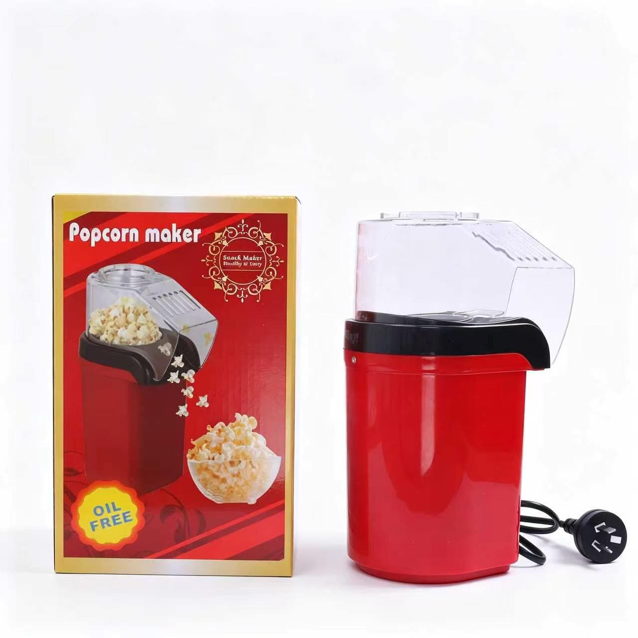 Cross-border foreign trade mini hot air popcorn machine for home use small electric blower puffer popcorn machine for home use