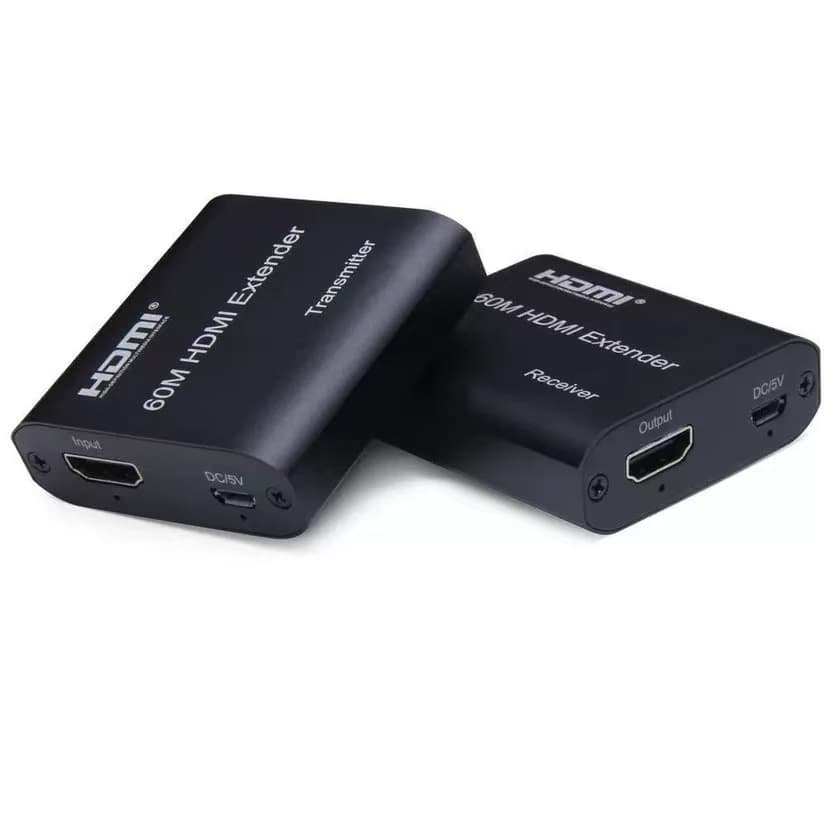 HDMI Network Cable Extender 60m HDMI to RJ45 Network Extension HDMI HD Video USB Powered