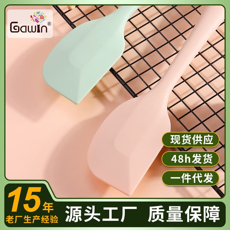 Food-Grade Silicone Spatula, Baking Kitchen Tool, One-Piece Cream Spatula, Baby Food Scoop, Kitchen Utensil