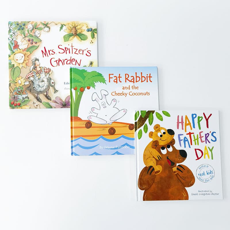 Artistic Children's Room Decor True Book Sample Display Piece Cartoon Illustration Nursery Design Copperplate Paper Cartoon Style