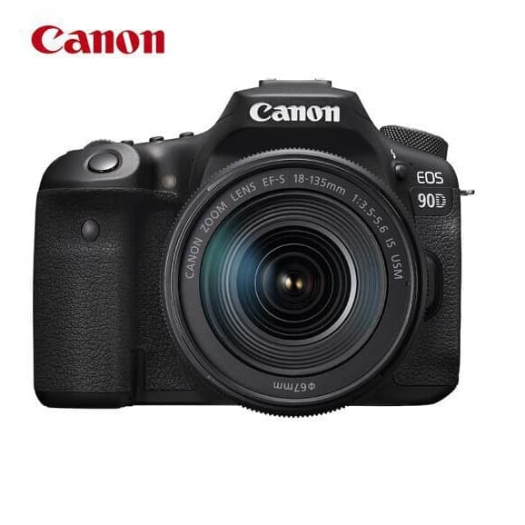 Genuine EOS 90D DSLR Camera Kit 18-55 18-135 18-200 Travel